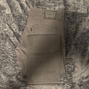 Levi's Charcoal Denim Pants